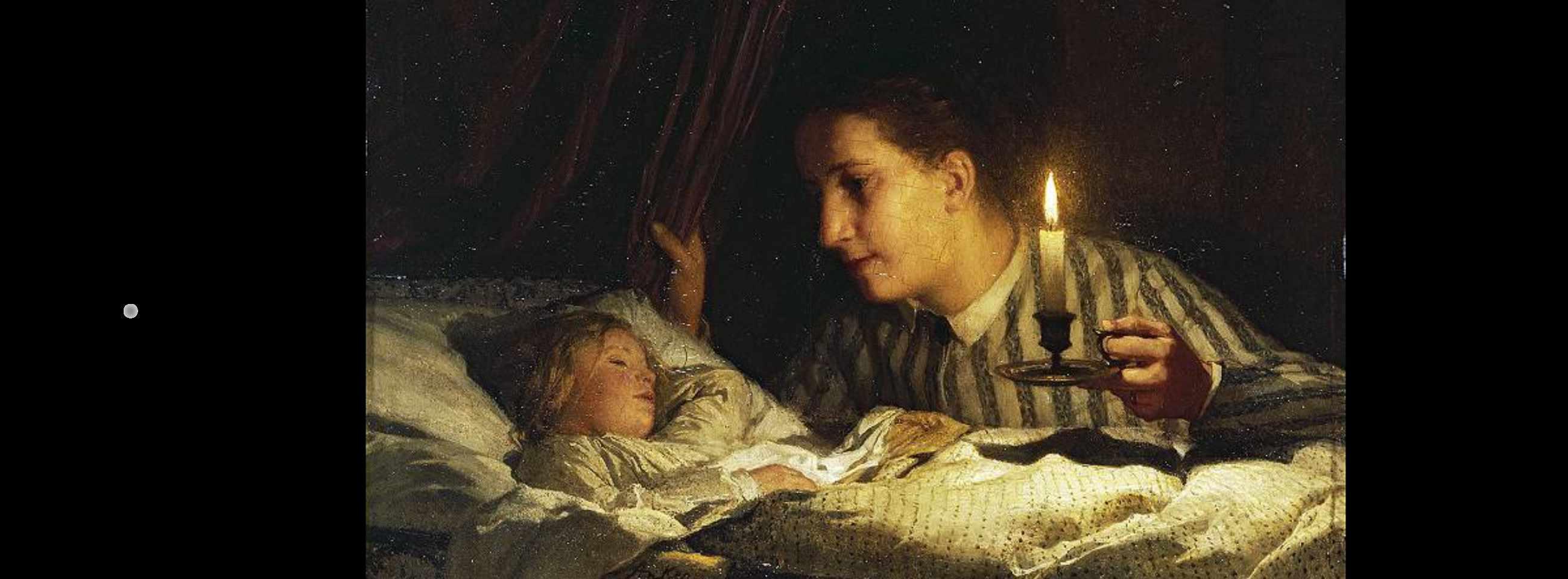 Helene Schulthess, Querflöte, Albert Anker